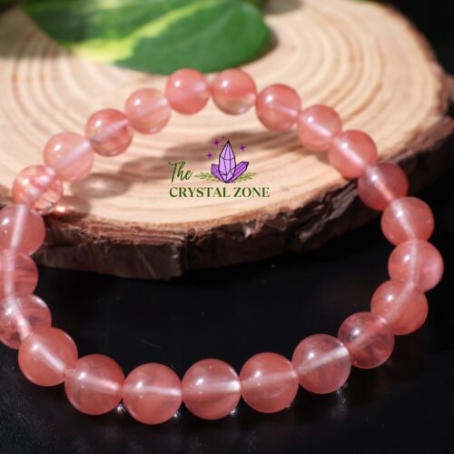 CHERRY QUARTZ BRACELET