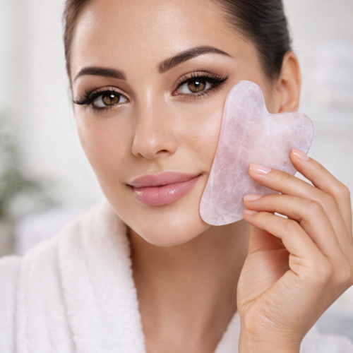 ROSE QUARTZ GUA SHA